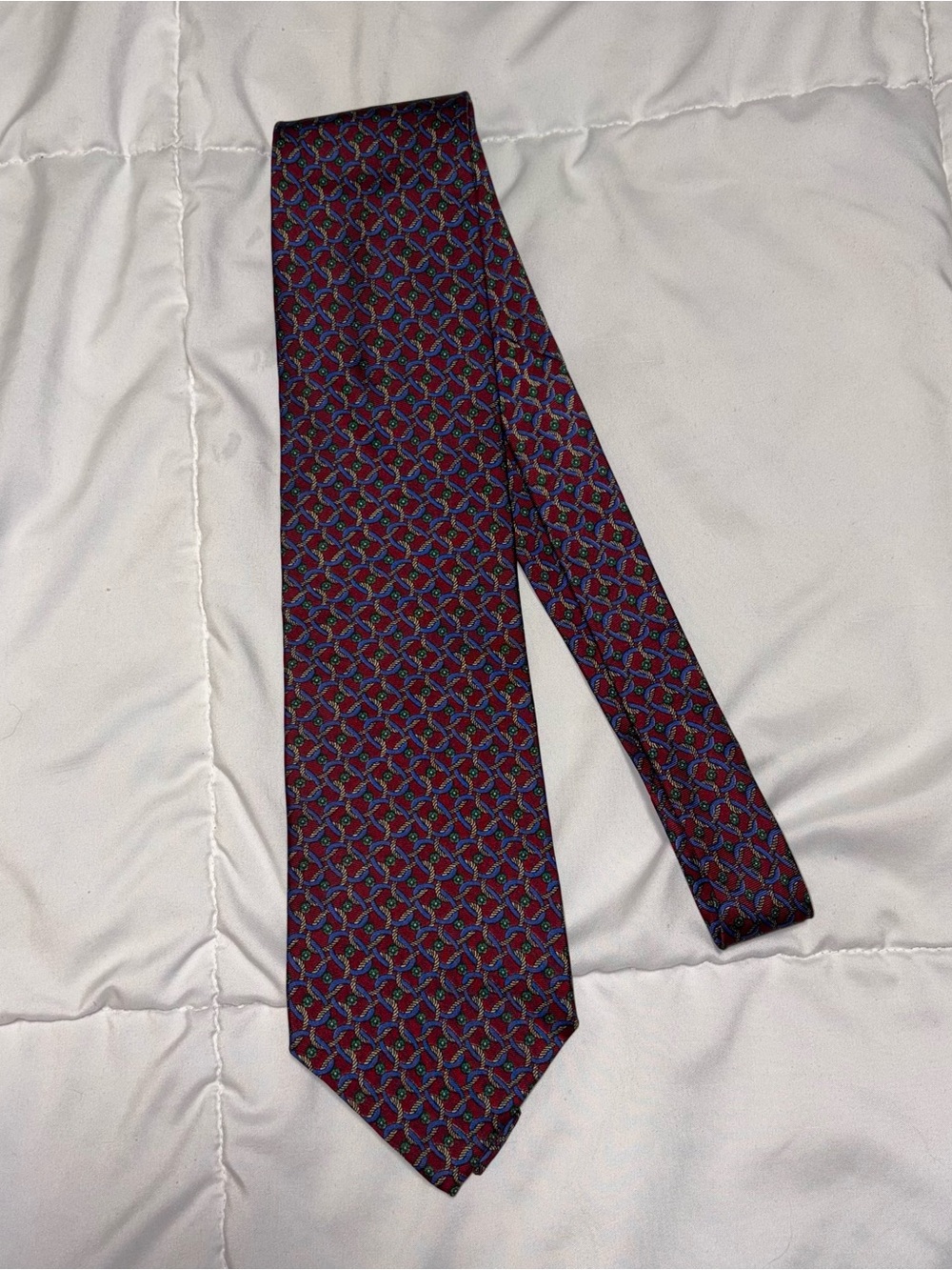 Christian Dior Monsieur Silk Tie Print Made in USA
